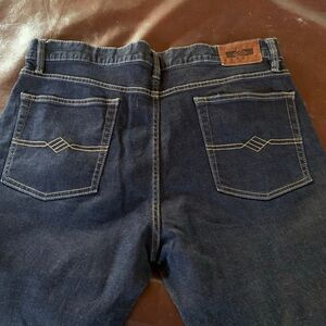 Joseph Abboud Men's Navy Straight Jeans